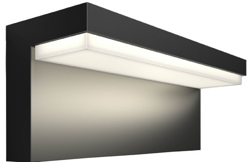 Wiskundig zakdoek Octrooi Philips Hue Nyro muurlamp White and Color zwart - Coolblue - Voor 23.59u,  morgen in huis