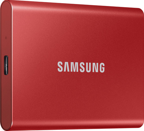 Samsung T7 Portable SSD 1TB Red Main Image
