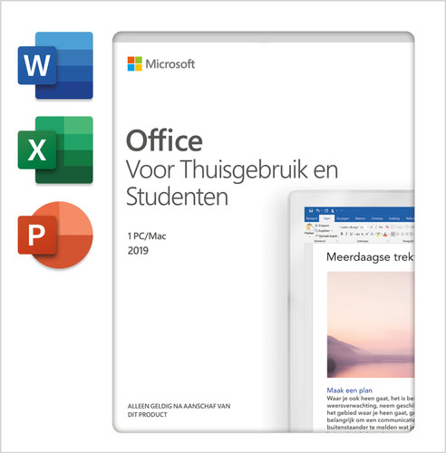 Microsoft Office 19 Home And Student Nl Coolblue Before 23 59 Delivered Tomorrow