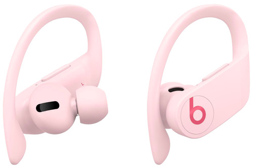 pink earbuds beats
