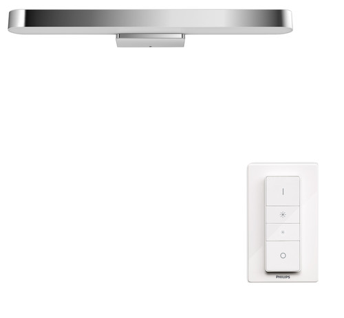 Fobie Ontaarden mannelijk Philips Hue Adore badkamerspiegellamp White Ambiance + dimmer - Coolblue -  Voor 23.59u, morgen in huis