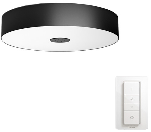 Philips Hue Fair plafondlamp White Ambiance Bluetooth Zwart