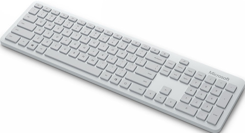 En team Willen Gezamenlijke selectie Microsoft Bluetooth Desktop Toetsenbord en Muis Wit QWERTY - Coolblue -  Voor 23.59u, morgen in huis