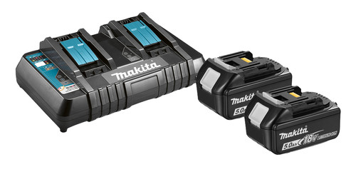 waardigheid Slaapzaal verwarring Makita LXT 18V 5,0 Ah accu (2x) + snellader + Mbox - Coolblue - Voor  23.59u, morgen in huis