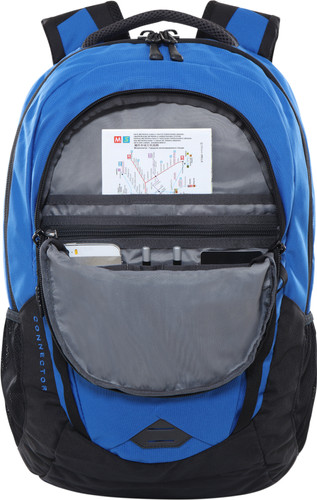 The North Face Connector 15 Inches Monster Blue Tnf Black 27l Coolblue Before 23 59 Delivered Tomorrow