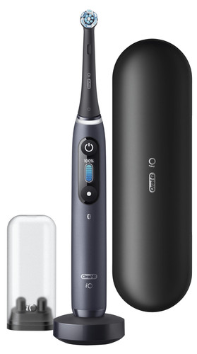 Oral-B iO - 8n - Electric Toothbrush Black Powered By Braun - Coolblue Before 23:59, delivered tomorrow