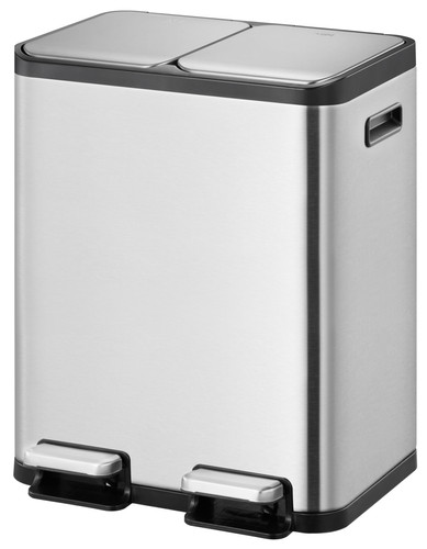 EKO EcoCasa II Splitted 2x 30L Matte Stainless Steel Main Image