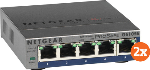 Netgear GS105E ProSafe Plus Duo Pack Main Image