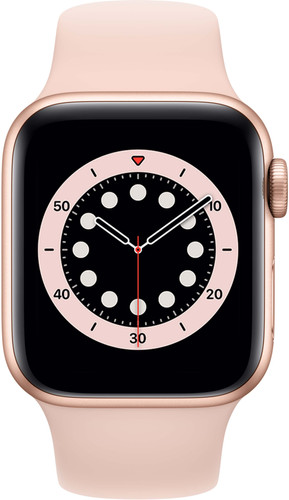 Apple Watch 40mm Rose Gold Aluminum Pink Sand Sport Band - Coolblue Before 23:59, delivered tomorrow