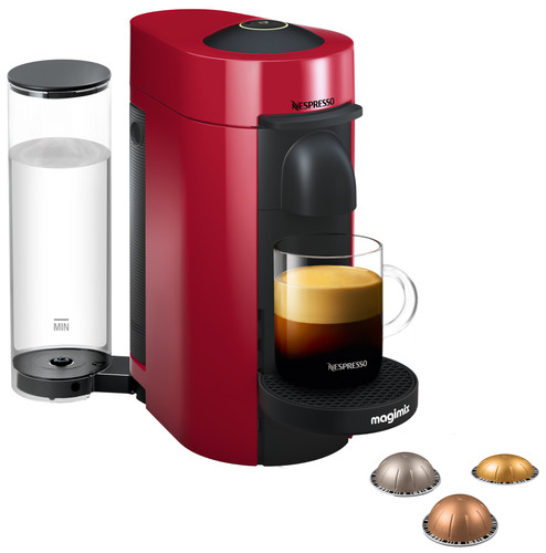 Verenigen onderwerp Uitstralen Magimix Nespresso Vertuo Plus Rood - Coolblue - Voor 23.59u, morgen in huis