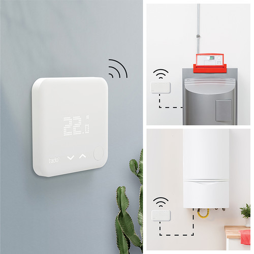 Tado Smart Thermostat V3+ Wireless Starter Pack - Coolblue - Before 23:59,  delivered tomorrow