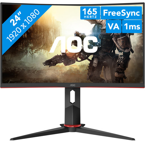 AOC C24G2U/BK - Coolblue - Before 23:59, delivered tomorrow