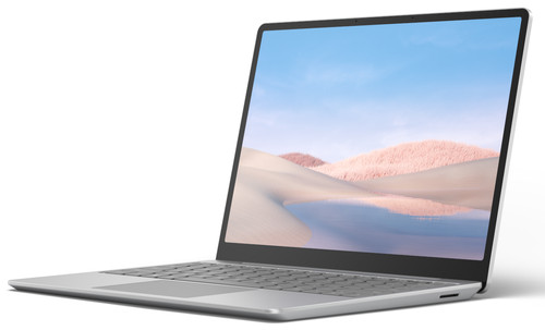 Microsoft Surface Laptop Go - i5 - 8GB - 128GB Platinum - Coolblue - Voor 23.59u, morgen huis