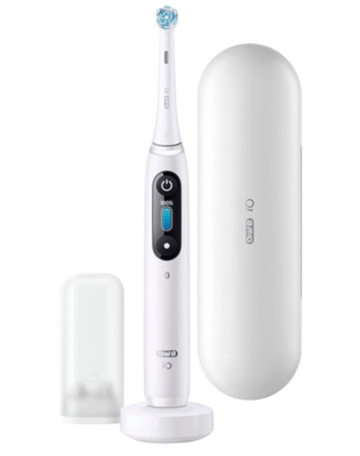 Goed doen Snoep Onenigheid Oral-B iO - 8n - Elektrische Tandenborstel Wit Powered By Braun - Coolblue  - Voor 23.59u, morgen in huis