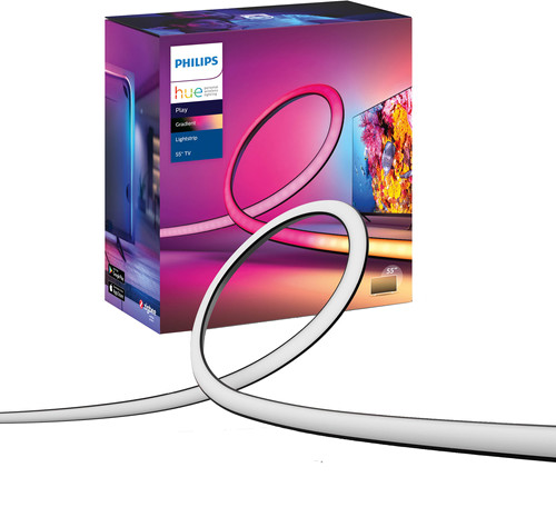 kook een maaltijd Decoratie rijm Philips Hue Play Gradient Lightstrip 75+ inch - Coolblue - Voor 23.59u,  morgen in huis