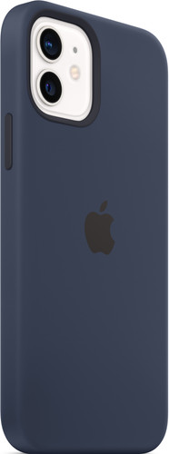Apple Iphone 12 Pro Silicone Back Cover With Magsafe Deep Navy Coolblue Before 23 59 Delivered Tomorrow