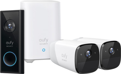 Eufycam 2 Pro Duo Pack + Video Doorbell Battery Main Image