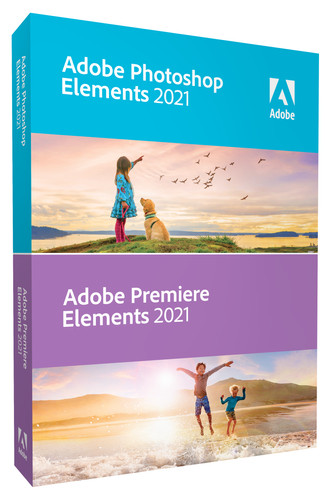 Adobe photoshop elements & premiere elements 2021 (dvd mac/windows)