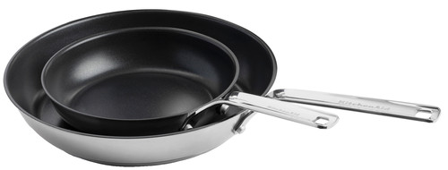 Large stainless steel clearance frying pan