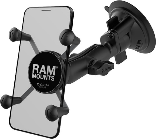 RAM Mounts Universal Phone Mount Car Suction Cup Windshield/Dashboard Small Main Image