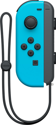 Nintendo Switch Joy-Con Left Neon Blue - Coolblue - Before 23:59, delivered