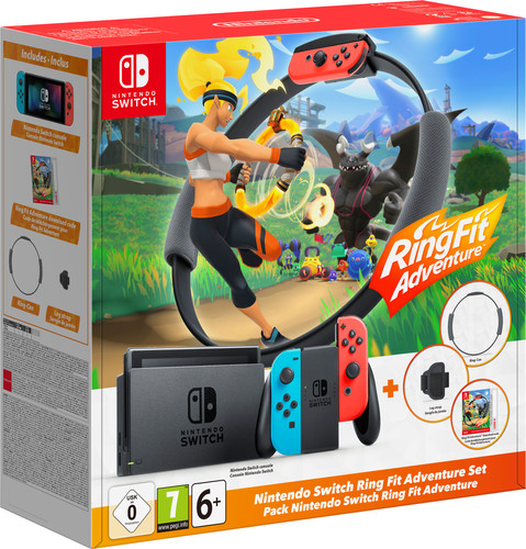 Nintendo Switch + Ring Fit Adventure Main Image