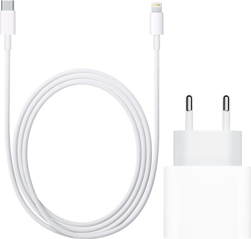 Apple USB-C Charger 20W + Apple Lightning to USB-C Cable 1m Main Image