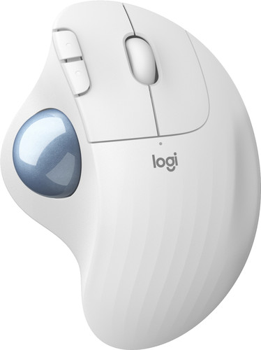 Nauw onvoorwaardelijk Nadenkend Logitech M575 ERGO Draadloze Trackball Muis Wit - Coolblue - Voor 23.59u,  morgen in huis