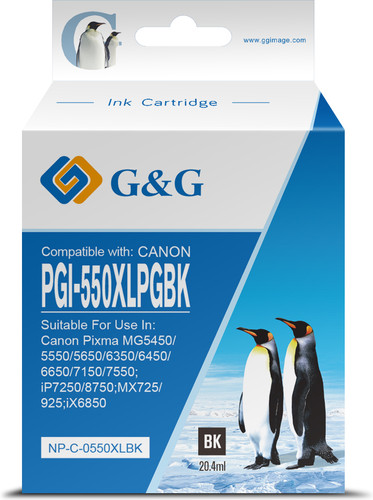 G&G PGI-550XL Cartridge Black Main Image