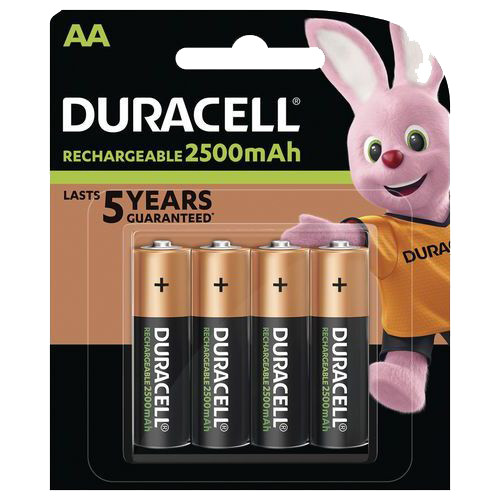 Duracell Recharge Ultra AA-batterijen 4 stuks Main Image