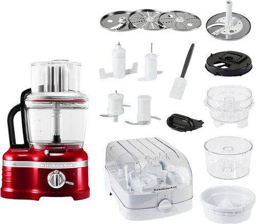 Glimlach bespotten Mars KitchenAid Artisan Foodprocessor Appelrood - Coolblue - Voor 23.59u, morgen  in huis