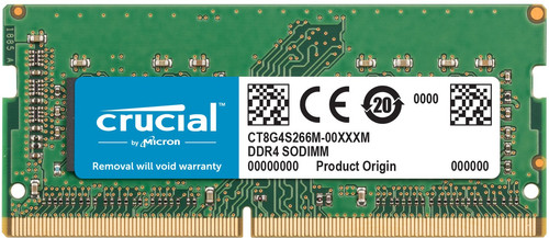 Crucial 32GB 3200MHz DDR4 SODIMM (1x32GB) Main Image