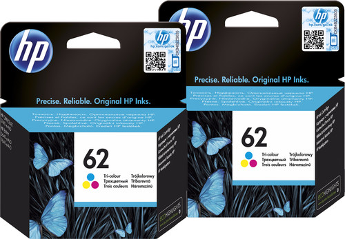 HP 62 Cartridges Kleur Duo Pack Main Image