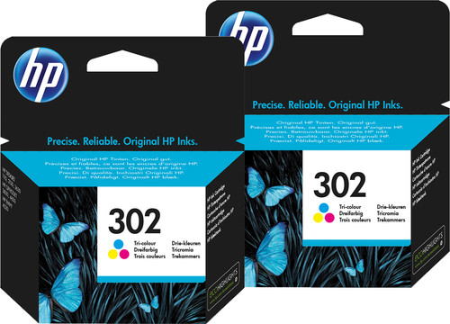 HP 302 Cartridges Kleur Duo Pack Main Image