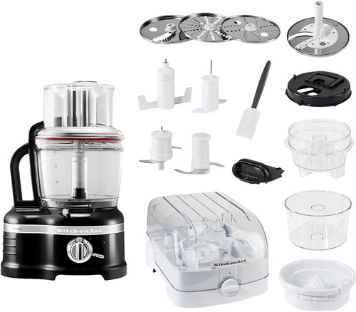 last shuttle Riskant KitchenAid Artisan Foodprocessor Onyxzwart - Coolblue - Voor 23.59u, morgen  in huis