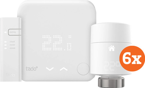 Tado Slimme Thermostaat V3+ startpakket + 6 radiatorknoppen Main Image