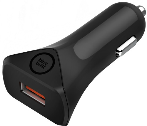BlueBuilt Car Charger without Cable Quick Charge 18W Black Main Image