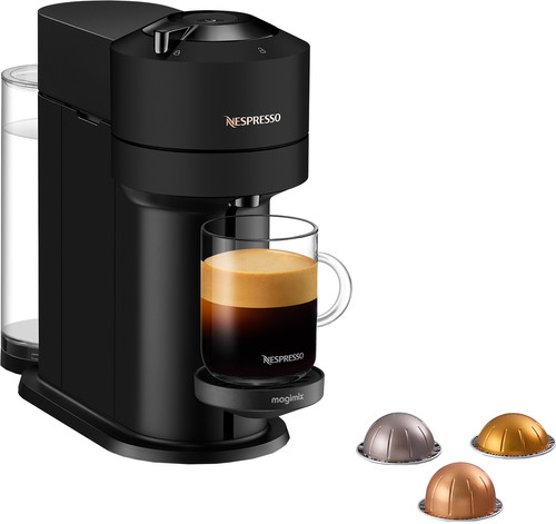 neerhalen Gunst bevestigen Magimix Nespresso Vertuo Next Mat Zwart - Coolblue - Voor 23.59u, morgen in  huis