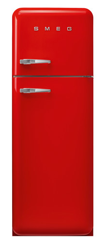 Red Free standing refrigerator FAB30RRD5 Smeg