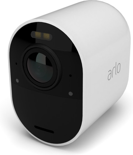 - HET BESTE ARLO ULTRA 2 BEVEILIGINGSCAMERA 4K WIT 2-PACK + ARLO WIRE FREE VIDEO DOORBELL WIT