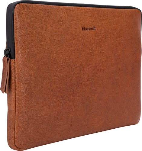 BlueBuilt Laptophoes Leer Cognac Voor 13 inch Apple MacBook Air