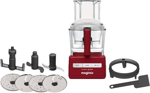 DE BESTE KEUKENMACHINE: Magimix CS 3200 XL Rood