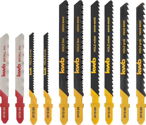 KWB 10-piece Jigsaw Blade Set (Universal) Main Image