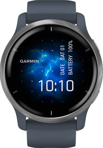 Garmin Venu 2 Silver/Blue Main Image