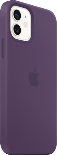 Apple Iphone 12 12 Pro Silicone Back Cover With Magsafe Amethyst Coolblue Before 23 59 Delivered Tomorrow
