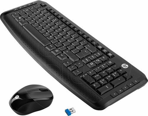 olie Hijsen Enzovoorts HP Draadloos Toetsenbord en Muis 300 QWERTY - Coolblue - Voor 23.59u,  morgen in huis