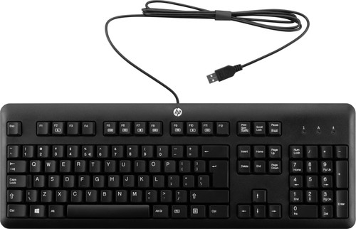 Aardbei vredig afstand HP USB Toetsenbord QY776AA Qwerty - Coolblue - Voor 23.59u, morgen in huis