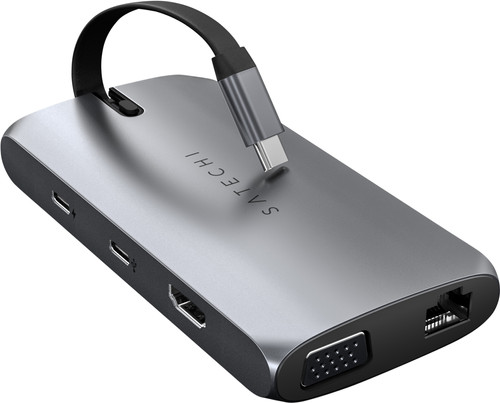 Satechi USB-C On-the-Go Multiport Adapter Space Grey Main Image