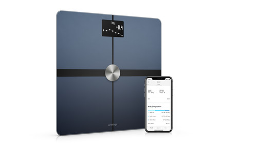 Withings Body + Zwart detail