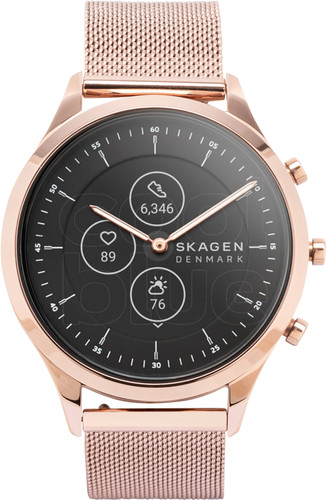 Skagen Jorn Hybrid HR SKT3100 Roségoud/Roségoud - Coolblue - Voor 23.59u,  morgen in huis